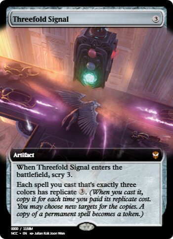 Threefold Signal