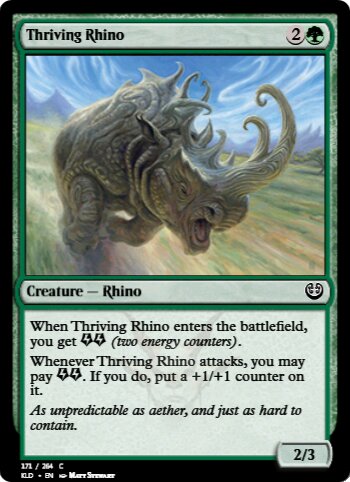 Thriving Rhino