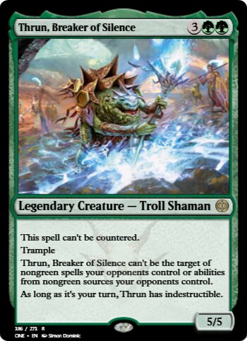 Thrun, Breaker of Silence