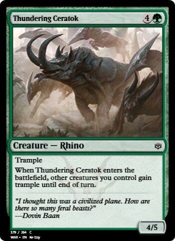 Thundering Ceratok