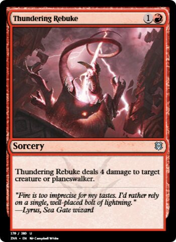 Thundering Rebuke