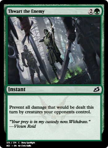 Thwart the Enemy