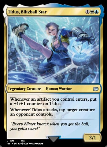 Tidus, Blitzball Star