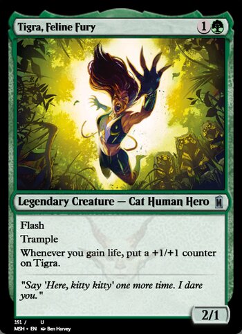 Tigra, Feline Fury