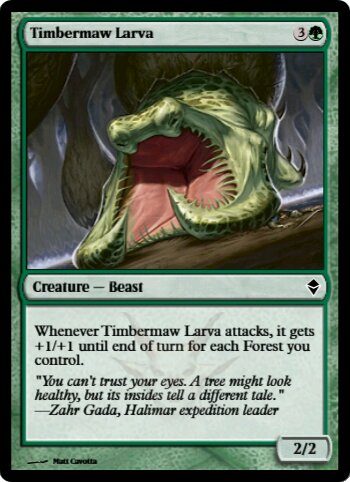 Timbermaw Larva
