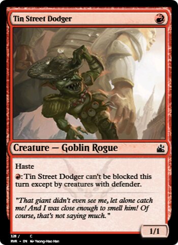 Tin Street Dodger
