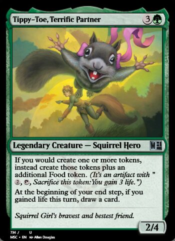 Tippy-Toe, Terrific Partner