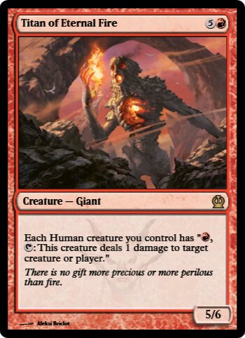 Titan of Eternal Fire