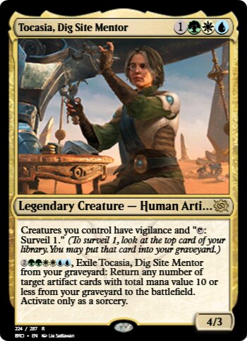 Tocasia, Dig Site Mentor