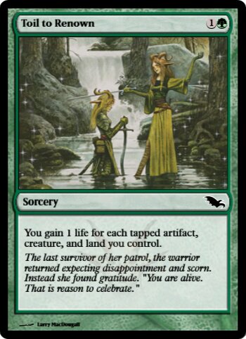 Toil to Renown