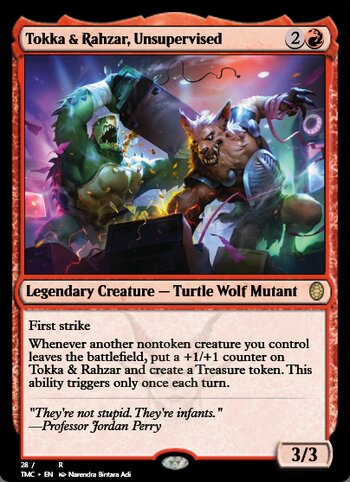 Tokka & Rahzar, Unsupervised