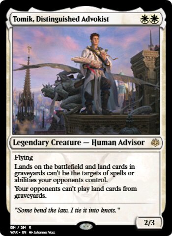 Tomik, Distinguished Advokist