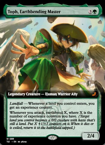 Toph, Earthbending Master