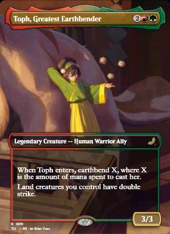 Toph, Greatest Earthbender