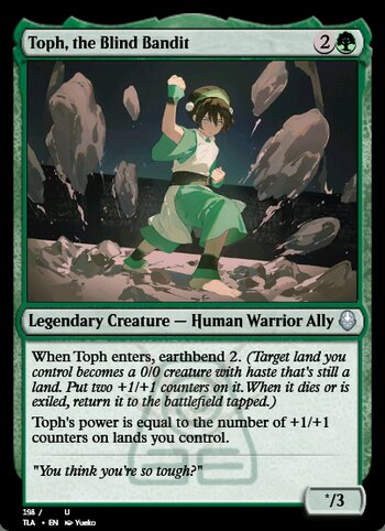Toph, the Blind Bandit