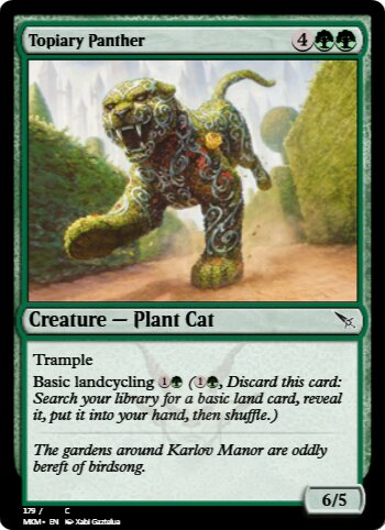 Topiary Panther