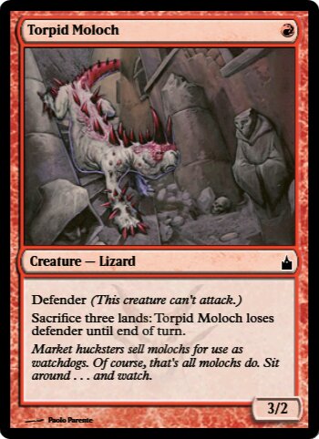 Torpid Moloch