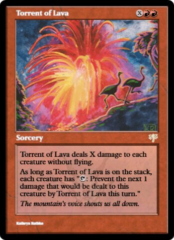 Torrent of Lava