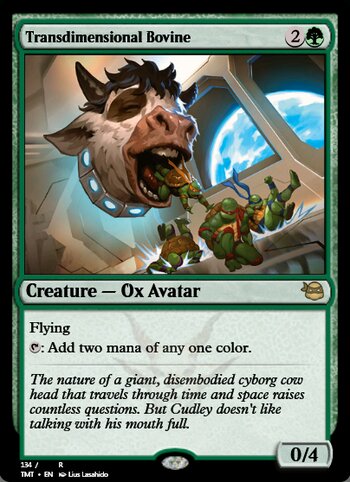 Transdimensional Bovine