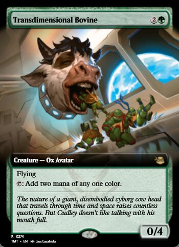 Transdimensional Bovine