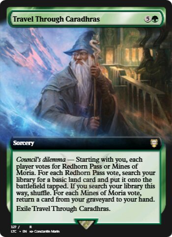 Travel Through Caradhras