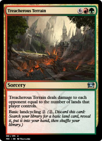 Treacherous Terrain