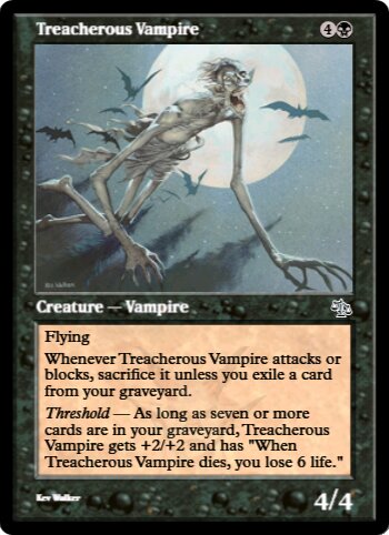 Treacherous Vampire