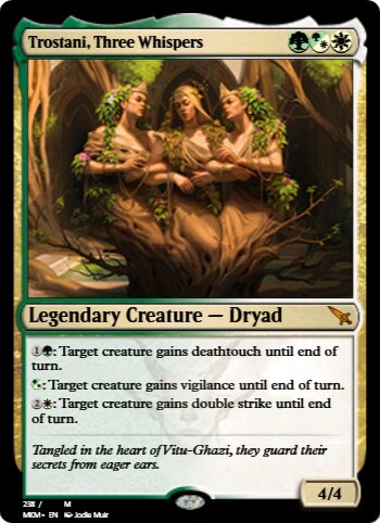 Trostani, Three Whispers