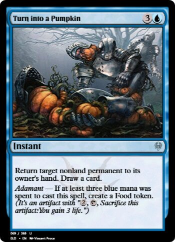 Turn into a Pumpkin