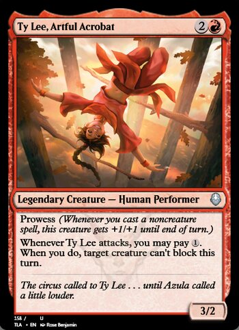 Ty Lee, Artful Acrobat