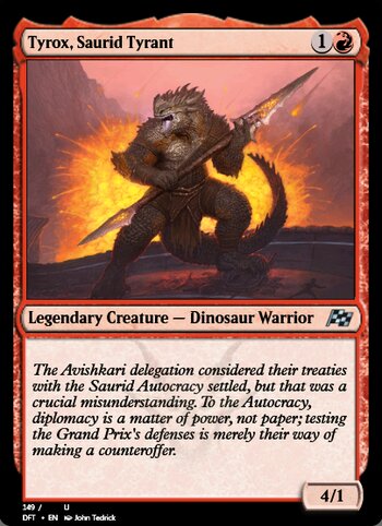 Tyrox, Saurid Tyrant