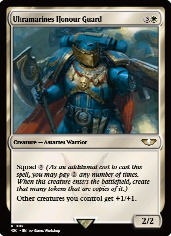 Ultramarines Honour Guard