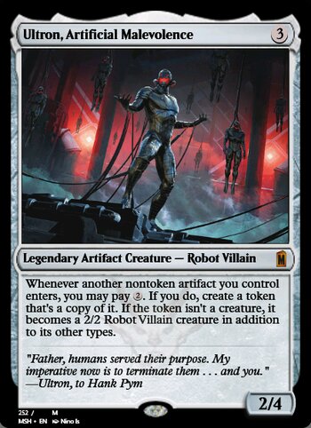 Ultron, Artificial Malevolence