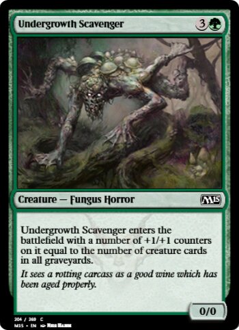 Undergrowth Scavenger