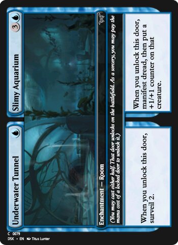 Underwater Tunnel/Slimy Aquarium
