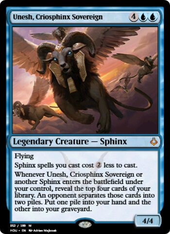 Unesh, Criosphinx Sovereign