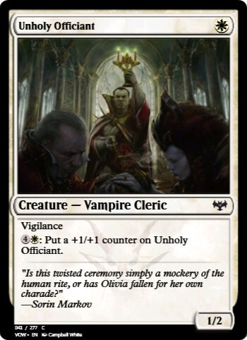 Unholy Officiant