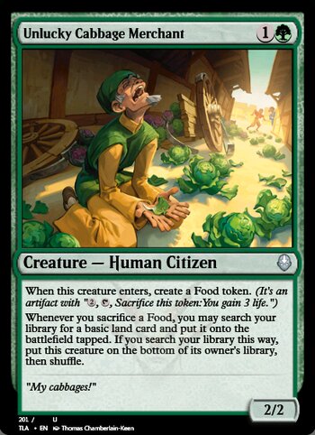 Unlucky Cabbage Merchant