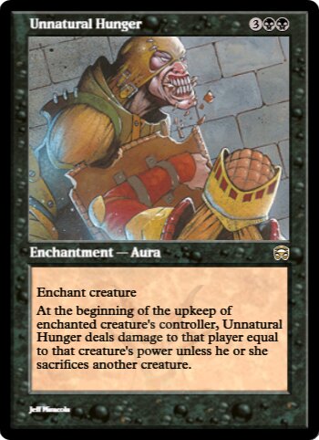 Unnatural Hunger