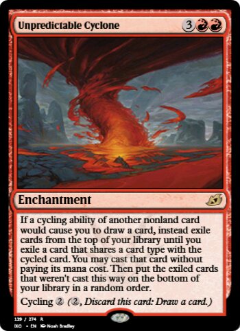 Unpredictable Cyclone