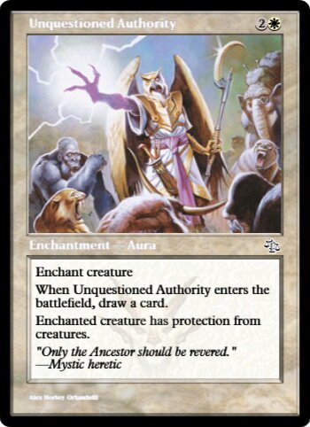 Unquestioned Authority
