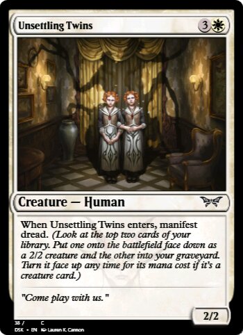 Unsettling Twins