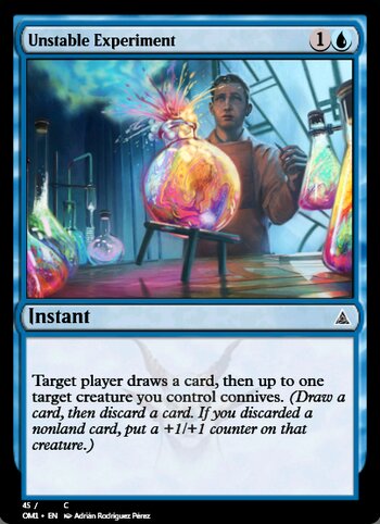 Unstable Experiment