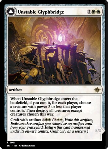 Unstable Glyphbridge