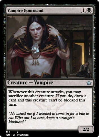 Vampire Gourmand