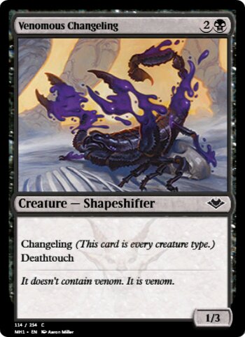 Venomous Changeling