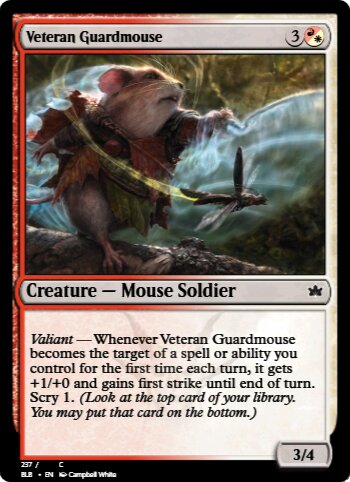 Veteran Guardmouse