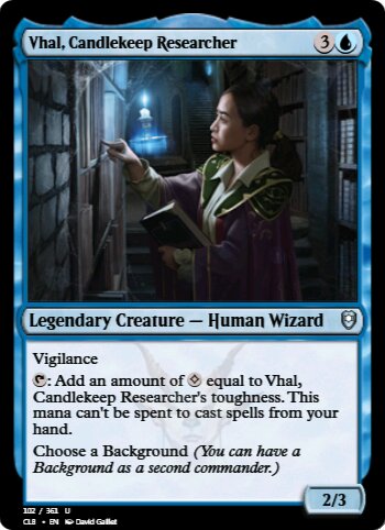 Vhal, Candlekeep Researcher