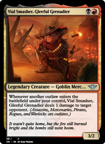 Vial Smasher, Gleeful Grenadier