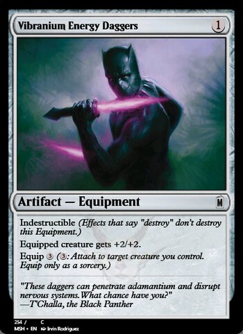 Vibranium Energy Daggers
